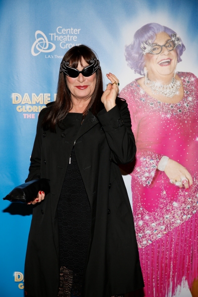 Photo Flash: Pierce Brosnan, Anjelica Huston, Michael Feinstein and More Celebrate Dame Edna's GLORIOUS GOODBYE Opening in L.A.  Image