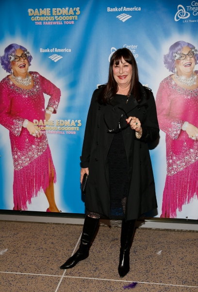 Photo Flash: Pierce Brosnan, Anjelica Huston, Michael Feinstein and More Celebrate Dame Edna's GLORIOUS GOODBYE Opening in L.A.  Image