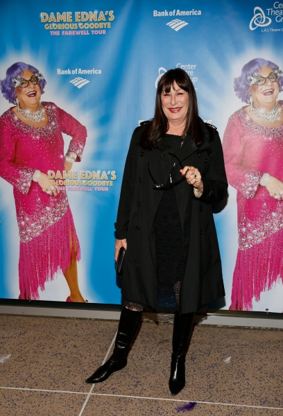 Photo Flash: Pierce Brosnan, Anjelica Huston, Michael Feinstein and More Celebrate Dame Edna's GLORIOUS GOODBYE Opening in L.A. Image