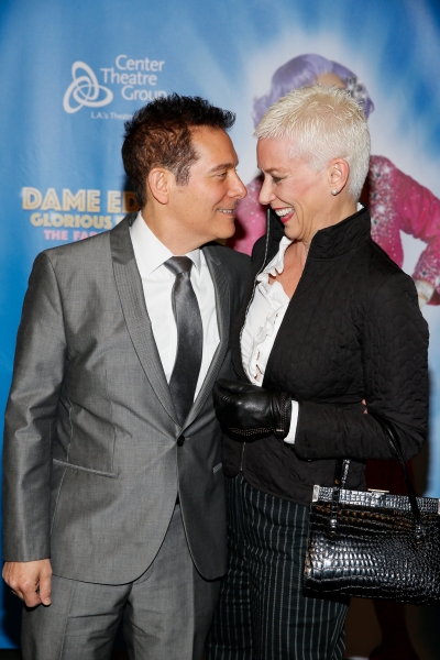 Photo Flash: Pierce Brosnan, Anjelica Huston, Michael Feinstein and More Celebrate Dame Edna's GLORIOUS GOODBYE Opening in L.A. Image