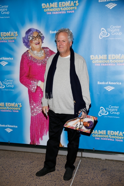 Photo Flash: Pierce Brosnan, Anjelica Huston, Michael Feinstein and More Celebrate Dame Edna's GLORIOUS GOODBYE Opening in L.A. Image