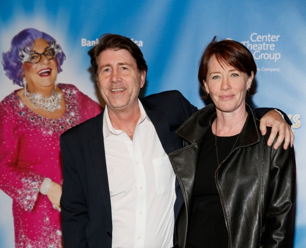 Photo Flash: Pierce Brosnan, Anjelica Huston, Michael Feinstein and More Celebrate Dame Edna's GLORIOUS GOODBYE Opening in L.A. Image