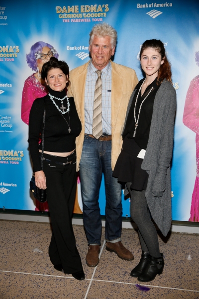Photo Flash: Pierce Brosnan, Anjelica Huston, Michael Feinstein and More Celebrate Dame Edna's GLORIOUS GOODBYE Opening in L.A. Image