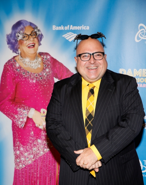 Photo Flash: Pierce Brosnan, Anjelica Huston, Michael Feinstein and More Celebrate Dame Edna's GLORIOUS GOODBYE Opening in L.A.  Image