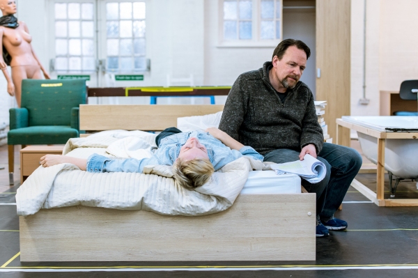Photo Flash: In Rehearsal with Maxine Peake & More for HOW TO HOLD YOUR BREATH at Royal Court Image