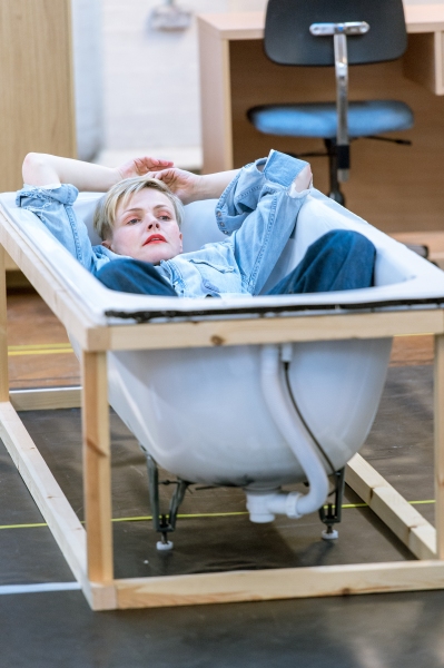 Photo Flash: In Rehearsal with Maxine Peake & More for HOW TO HOLD YOUR BREATH at Royal Court Image