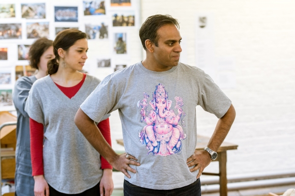 Photo Flash: In Rehearsal with Maxine Peake & More for HOW TO HOLD YOUR BREATH at Royal Court Image