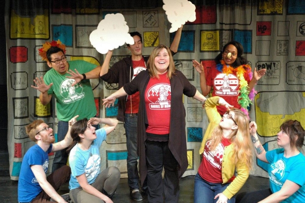 Photo Flash: Sneak Peek at Barrel of Monkeys' Spring Show THAT'S WEIRD GRANDMA: SPRING INTO ACTION! Image
