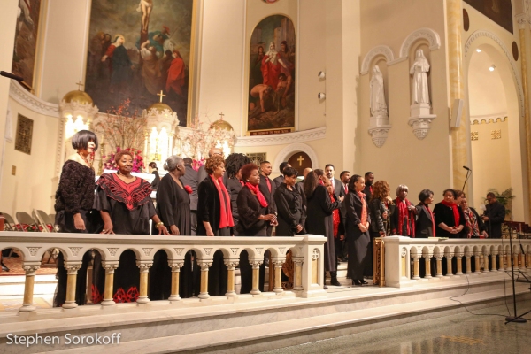 Photo Coverage: Jessye Norman, Vivian Reed, KT Sullivan at Requiem Mass for Jean-Claude Baker Image