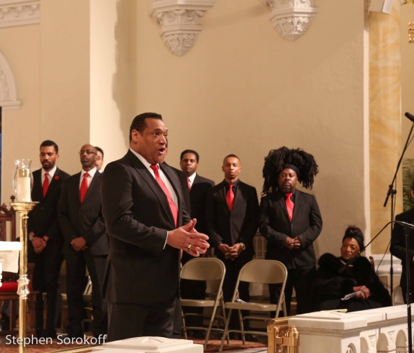 Photo Coverage: Jessye Norman, Vivian Reed, KT Sullivan at Requiem Mass for Jean-Claude Baker Image