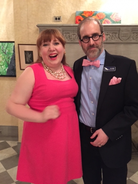Photo Flash: First Folio Theatre's LAUGHTER ON THE 23RD FLOOR Celebrates Opening Night Image