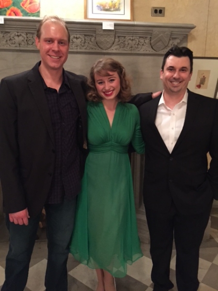 Photo Flash: First Folio Theatre's LAUGHTER ON THE 23RD FLOOR Celebrates Opening Night Image