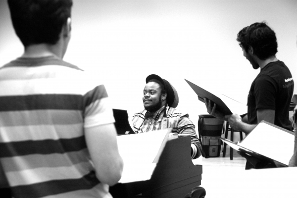 Photo Flash: In Rehearsal with ZUCCOTTI PARK Image