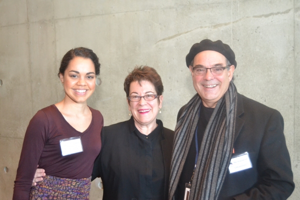 Cast member Kerry Warren, Artistic Director Molly Smith and cast member Edward Gero a Photo