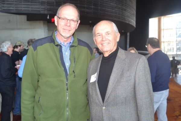 Executive Producer Edgar Dobie and board member John Derrick at the Meet & Greet for  Photo