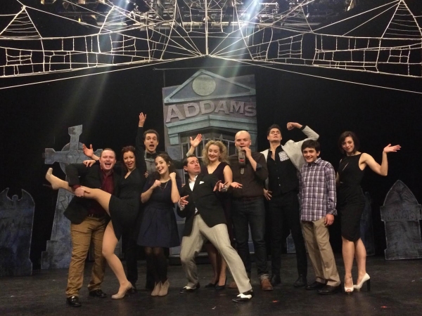 Photo Flash: Cast of Mercury Theater Chicago's THE ADDAMS FAMILY Celebrates Opening Night Image