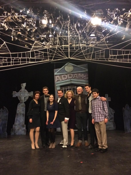 Photo Flash: Cast of Mercury Theater Chicago's THE ADDAMS FAMILY Celebrates Opening Night Image