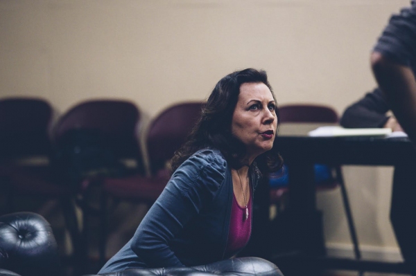 Photo Flash: In Rehearsal with the Cast of ROCKET TO THE MOON Off-Broadway 