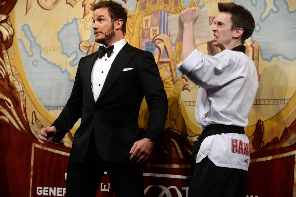 Photos and Video: Chris Pratt Named Hasty Pudding Theatricals' 2015 Man of the Year Image