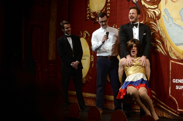 Photos and Video: Chris Pratt Named Hasty Pudding Theatricals' 2015 Man of the Year Image