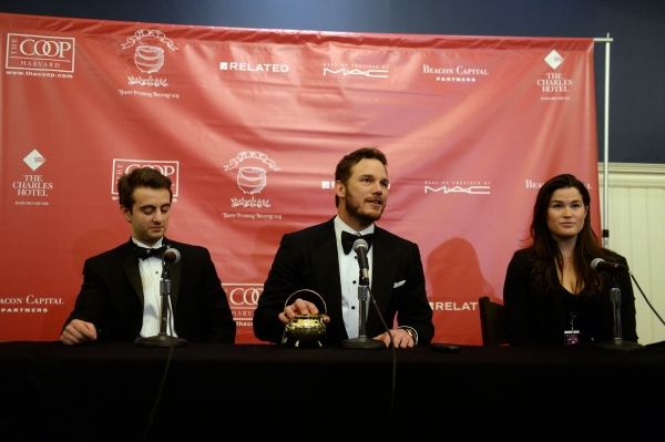 Photos and Video: Chris Pratt Named Hasty Pudding Theatricals' 2015 Man of the Year Image