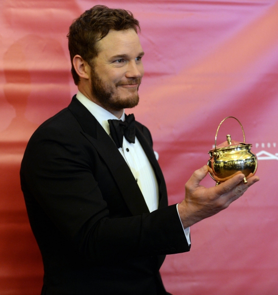 Photos and Video: Chris Pratt Named Hasty Pudding Theatricals' 2015 Man of the Year Image