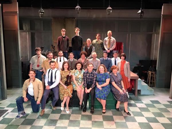 Photo Flash: Saturday Intermission Pics - Feb. 7 - NEVERMORE Lights Up New World Stages; Plus PIPPIN, MAMMA MIA! & More! Image