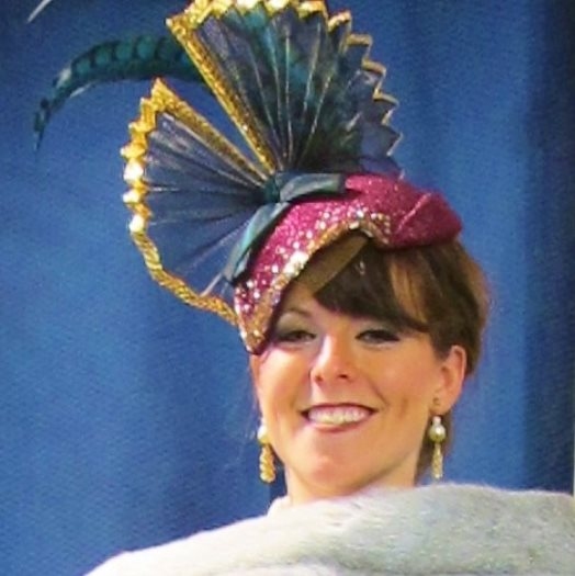 Lauren Weinberg as Miss Adelaide (hat fitting photo) Photo