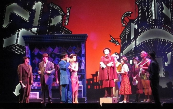 Kayleen Seidl and the Cast of GUYS & DOLLS Photo