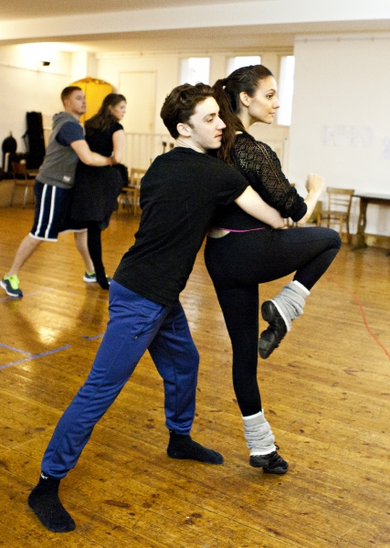 Photo Flash: In Rehearsal with the Cast of the OKLAHOMA! UK Tour Image