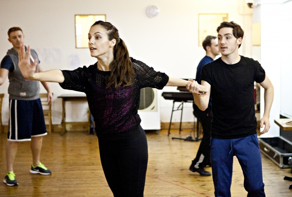 Photo Flash: In Rehearsal with the Cast of the OKLAHOMA! UK Tour Image
