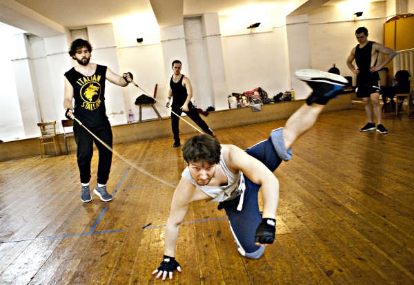 Photo Flash: In Rehearsal with the Cast of the OKLAHOMA! UK Tour Image