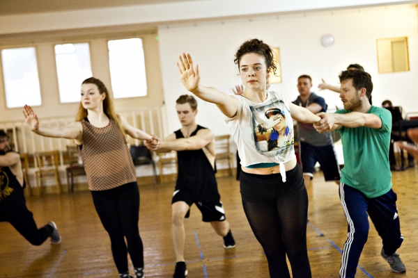 Photo Flash: In Rehearsal with the Cast of the OKLAHOMA! UK Tour Image