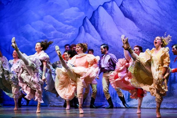 Photo Flash: First Look at the National Tour of SEVEN BRIDES FOR SEVEN BROTHERS 