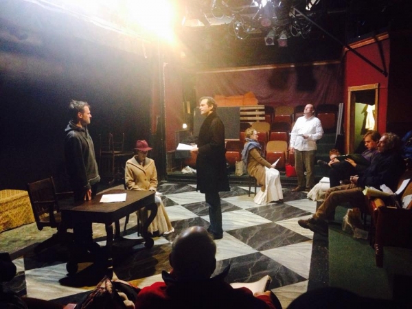 Photo Flash: In Rehearsal with Metropolitan Playhouse's MAN OF THE HOUR Image