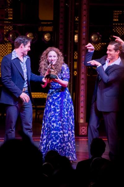 Photo Coverage: Some Kind of Wonderful- BEAUTIFUL Cast Celebrates Grammy Award Win Onstage!  Image