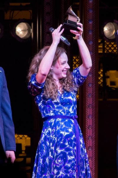 Photo Coverage: Some Kind of Wonderful- BEAUTIFUL Cast Celebrates Grammy Award Win Onstage!  Image