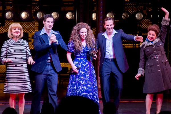 Photo Coverage: Some Kind of Wonderful- BEAUTIFUL Cast Celebrates Grammy Award Win Onstage! Image