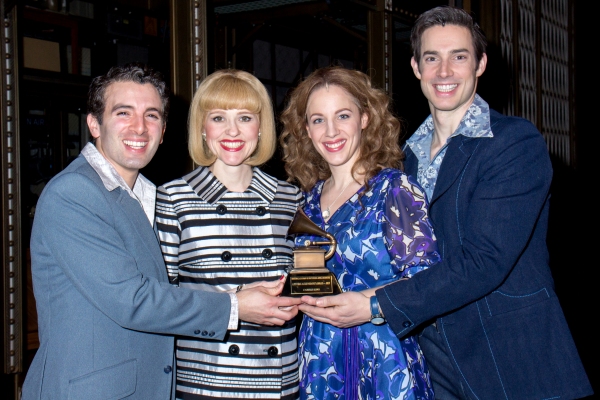 Photo Coverage: Some Kind of Wonderful- BEAUTIFUL Cast Celebrates Grammy Award Win Onstage!  Image