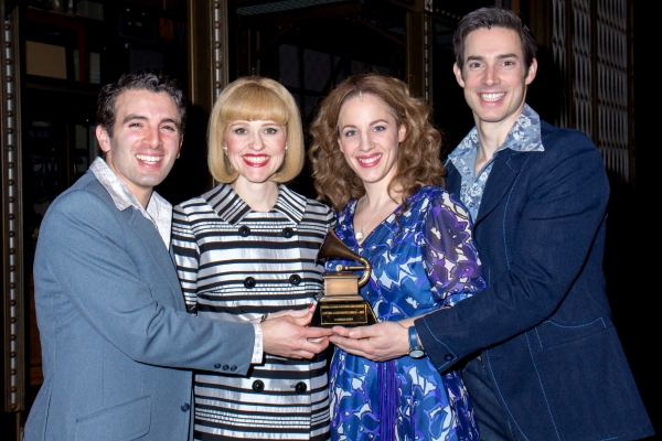 Photo Coverage: Some Kind of Wonderful- BEAUTIFUL Cast Celebrates Grammy Award Win Onstage! Image