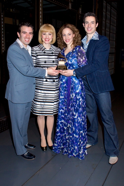 Photo Coverage: Some Kind of Wonderful- BEAUTIFUL Cast Celebrates Grammy Award Win Onstage!  Image