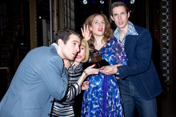 Photo Coverage: Some Kind of Wonderful- BEAUTIFUL Cast Celebrates Grammy Award Win Onstage!  Image