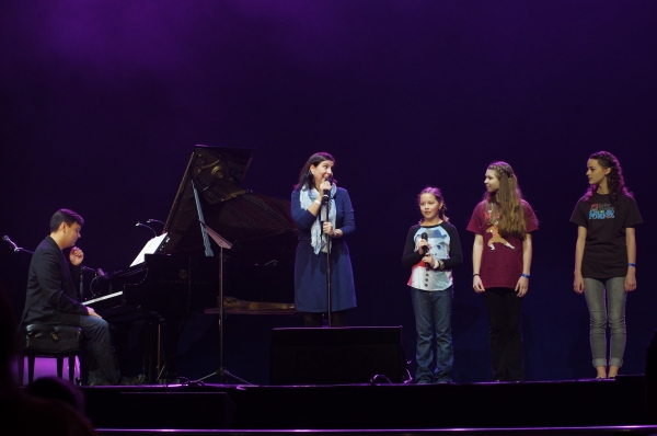 Photo Flash: Megan Hilty, Pasek & Paul, Darren Criss, Lilla Crawford & More at the JR. THEATRE FESTIVAL Image