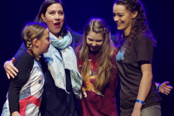 Photo Flash: Megan Hilty, Pasek & Paul, Darren Criss, Lilla Crawford & More at the JR. THEATRE FESTIVAL Image