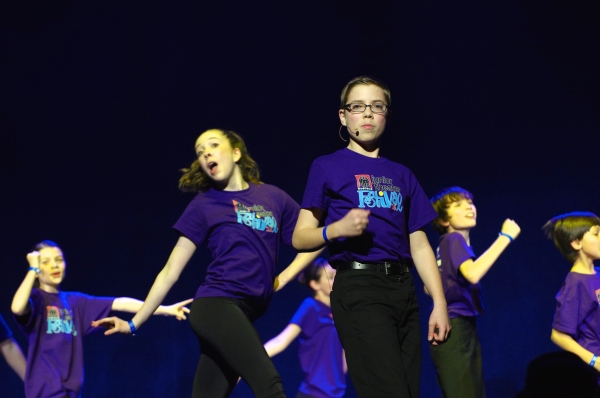 Photo Flash: Megan Hilty, Pasek & Paul, Darren Criss, Lilla Crawford & More at the JR. THEATRE FESTIVAL Image