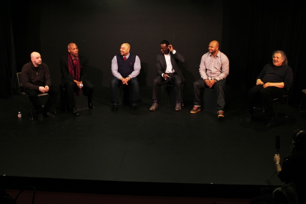 Photo Flash: Members of 'The Central Park Five' Appear for THE BULLPEN Talkback Image