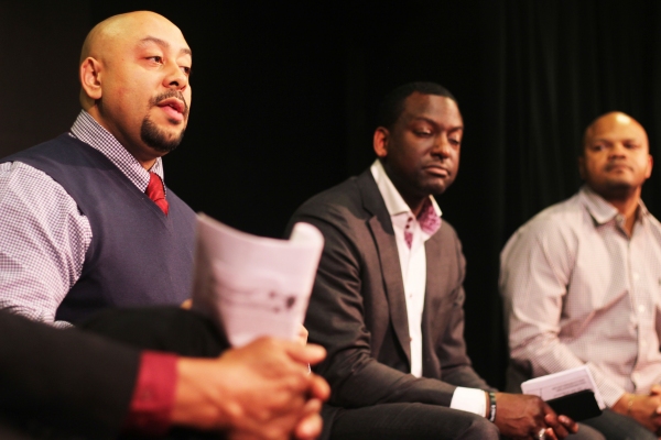 Photo Flash: Members of 'The Central Park Five' Appear for THE BULLPEN Talkback Image