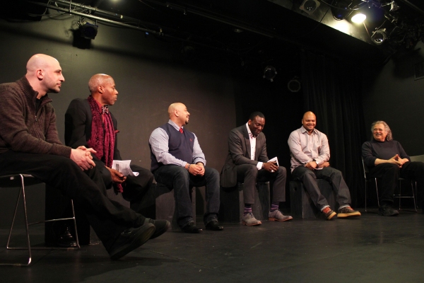 Photo Flash: Members of 'The Central Park Five' Appear for THE BULLPEN Talkback Image