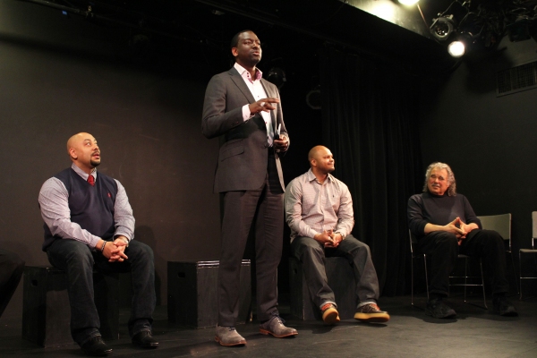 Photo Flash: Members of 'The Central Park Five' Appear for THE BULLPEN Talkback Image