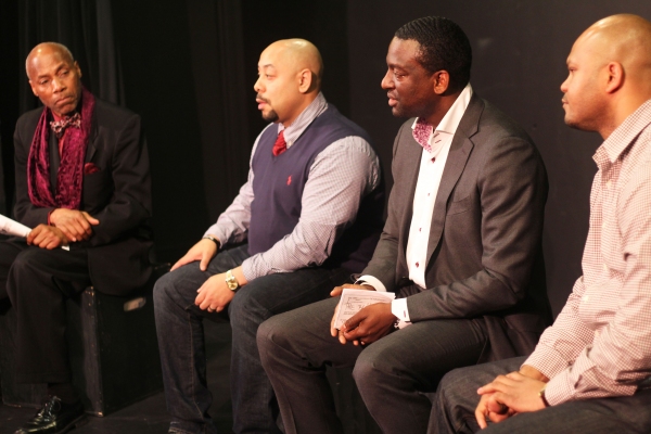 Photo Flash: Members of 'The Central Park Five' Appear for THE BULLPEN Talkback Image